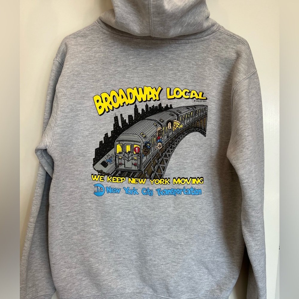 ONLY NY MTA Hoodie Small